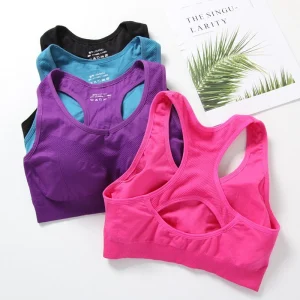 Women Sports Bra Top Push Up Fitness Yoga Bra Underwear Sport Tops For Women Breathable Running Vest Gym Wear Yoga Top Bras